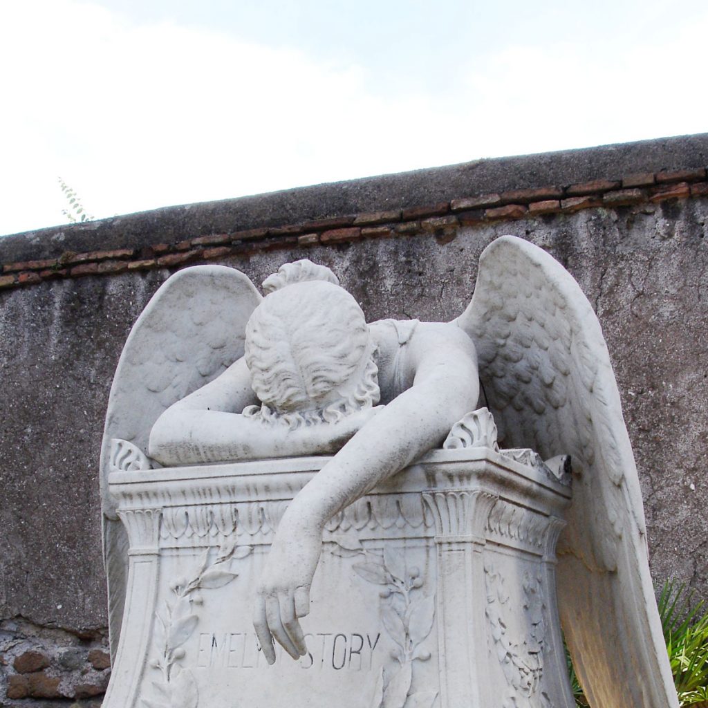 Angel in grief