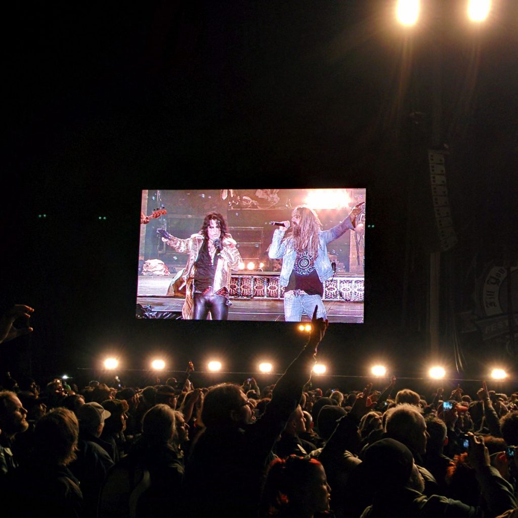 Alice Cooper och Rob Zombie